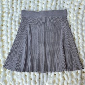 Gray Knit Skirt size Medium